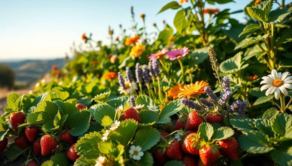 Mischkultur bei Erdbeeren: Das sind gute Nachbarn